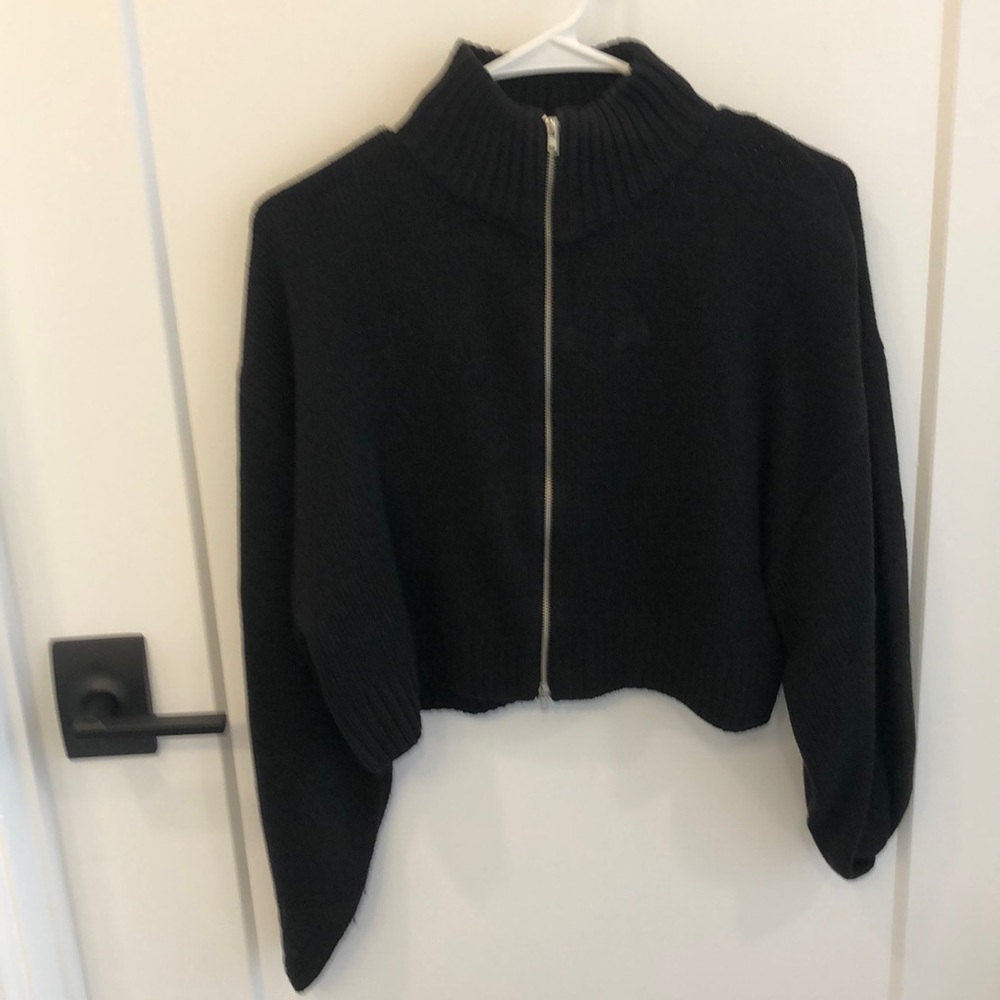 Black sweater